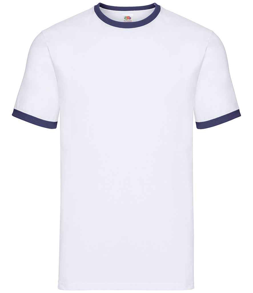 Fruit of the Loom Contrast Ringer T-Shirt