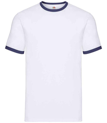 Fruit of the Loom Contrast Ringer T-Shirt