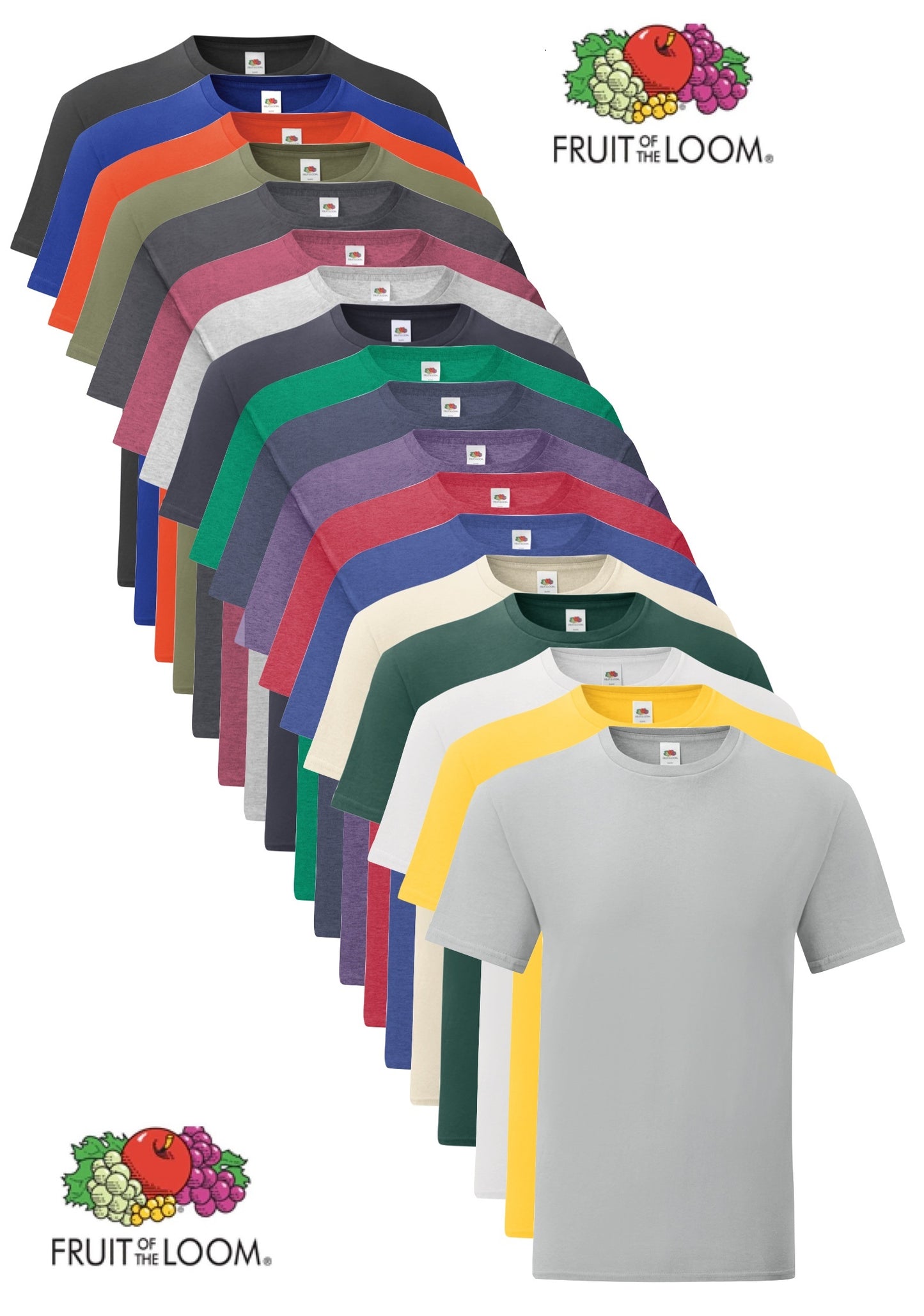 Fruit of the Loom Slim Fashion Fit Iconic 150 T-Shirt