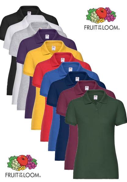 Fruit of the Loom Lady Fit Pique Polo Shirt