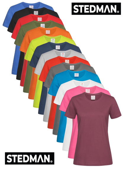 Stedman ST2600 Ladies Cotton Crew Neck T-Shirt