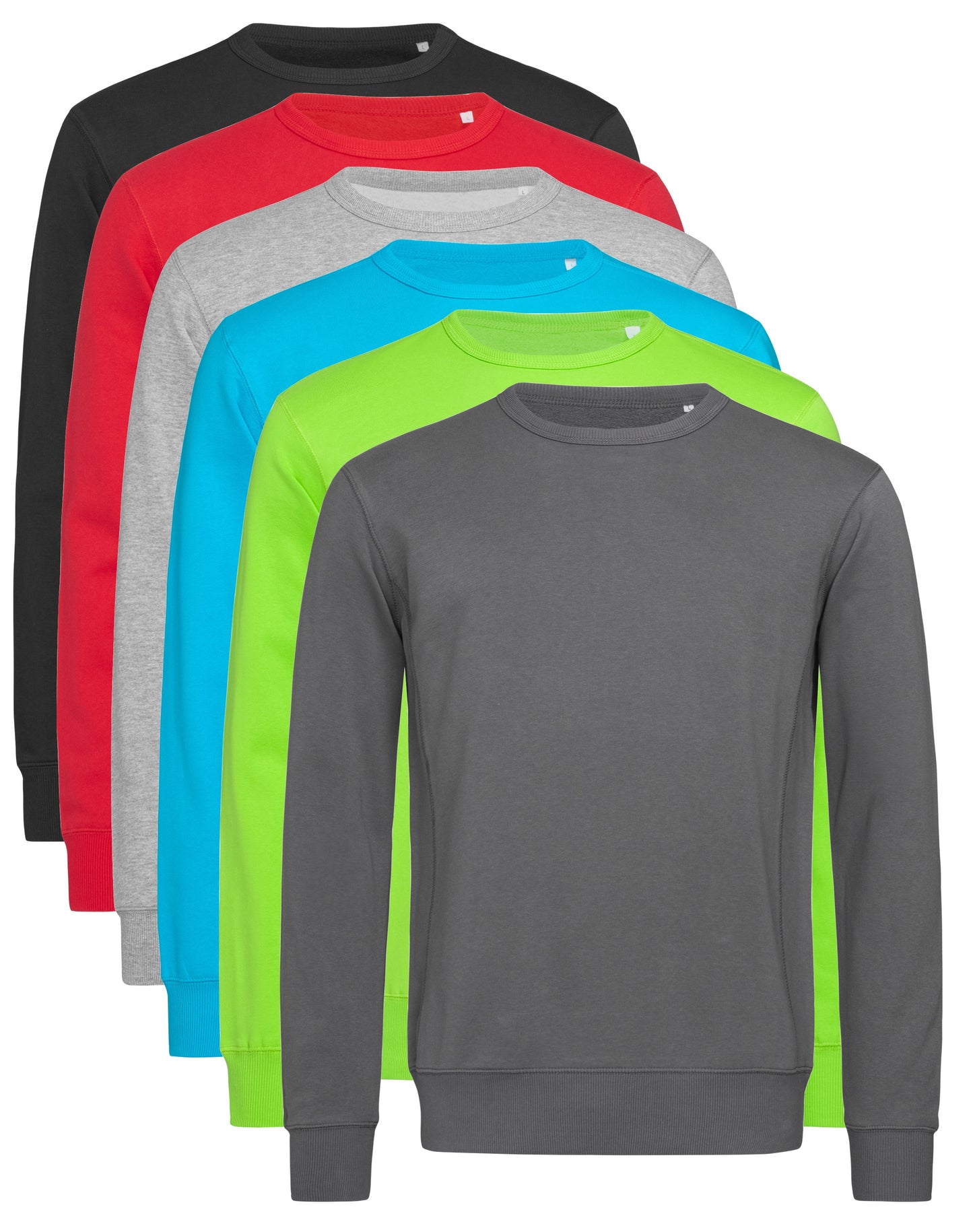 Stedman ST5620 Cotton Rich Crew Neck Sweatshirt