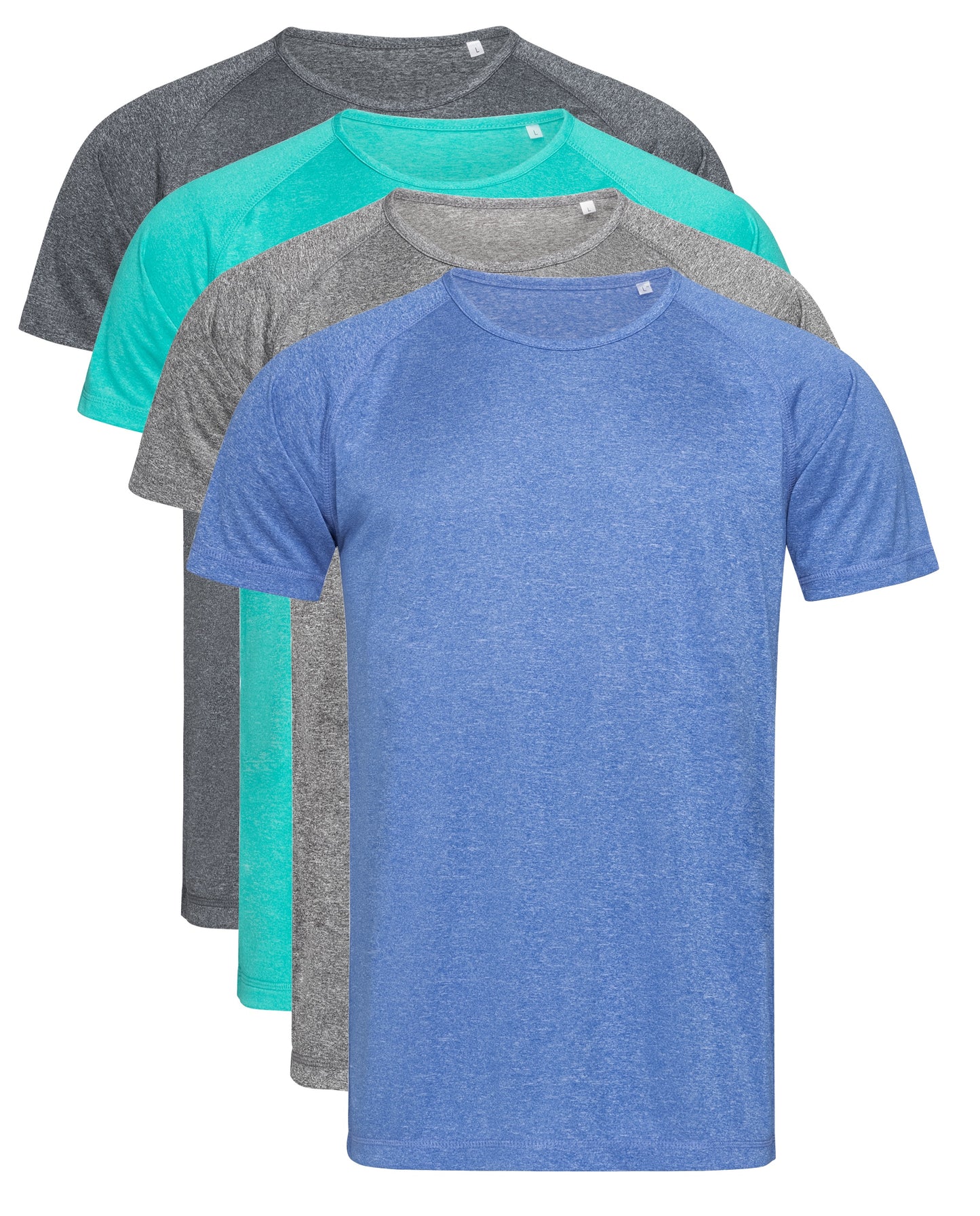 Stedman ACTIVE-DRY Melange Raglan T-Shirt