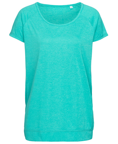 Stedman ACTIVE-DRY Melange Ladies Raglan T-Shirt