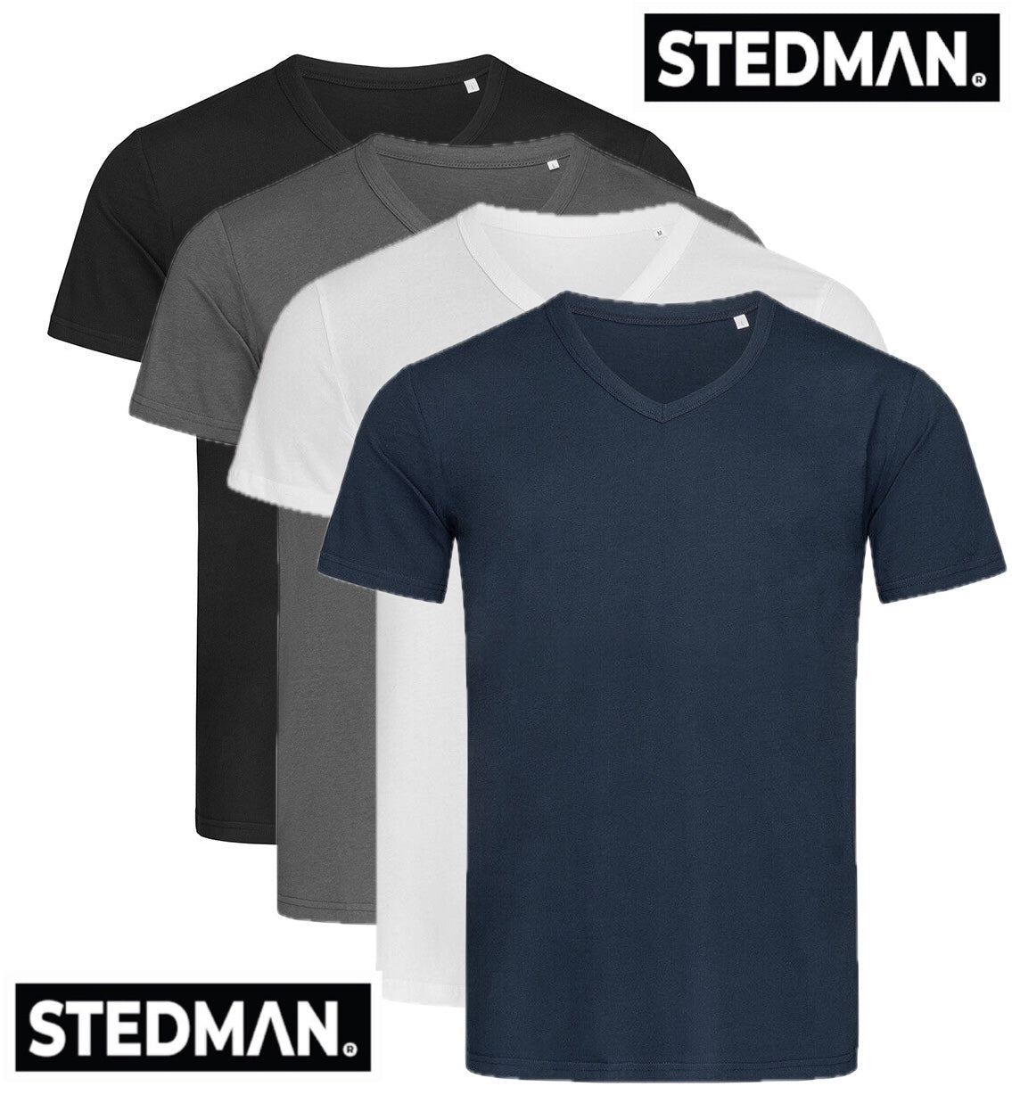 Stedman ST9010 Ben Cotton V-Neck T-Shirt