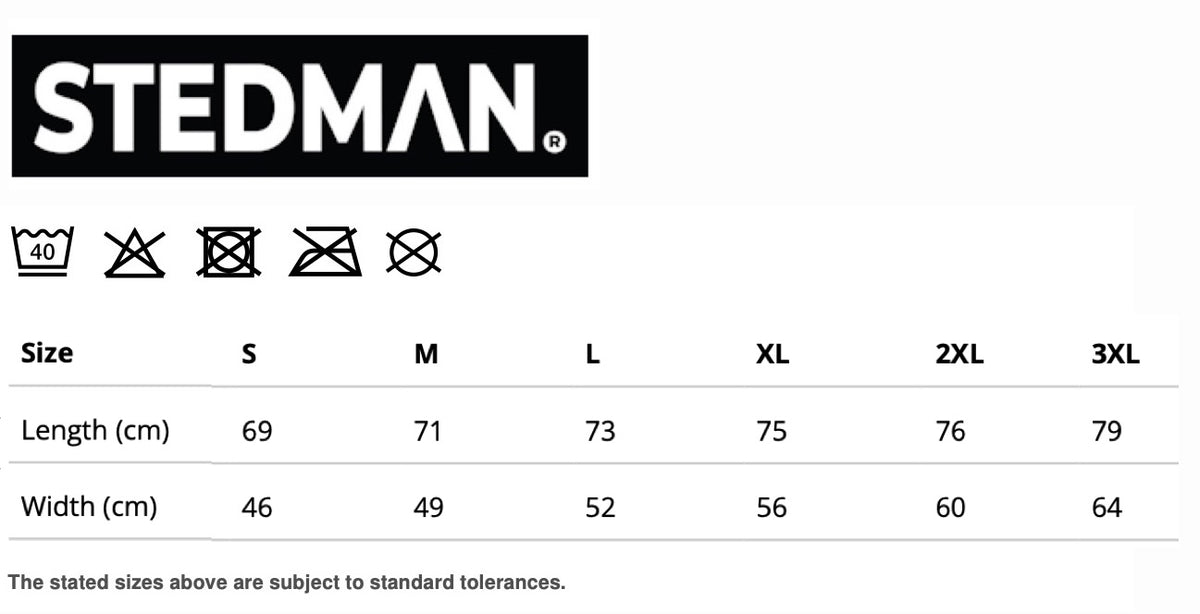 Stedman Cotton/Elastane Crew Neck T-Shirt