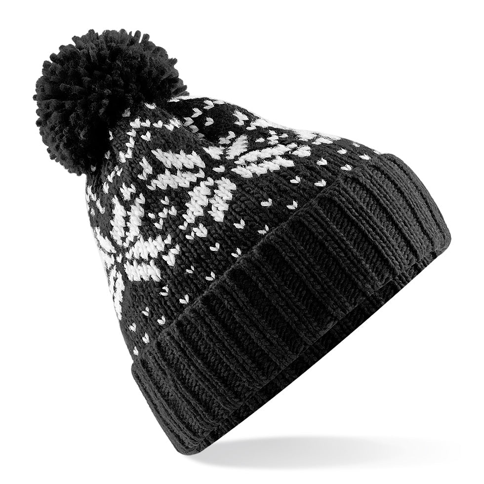 Beechfield Fair Isle Snowstar® Beanie