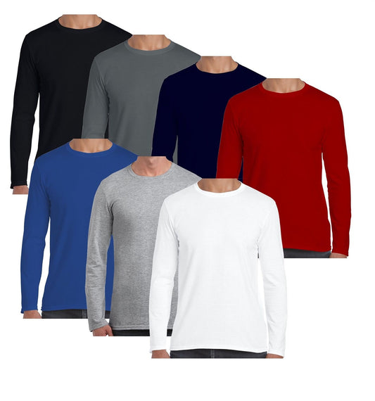 Gildan SoftStyle® Long Sleeve Cotton T-Shirt S-3XL
