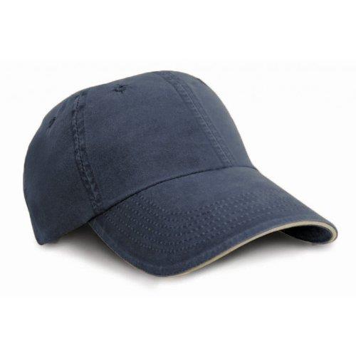 Result Washed Fine Line Cotton Cap