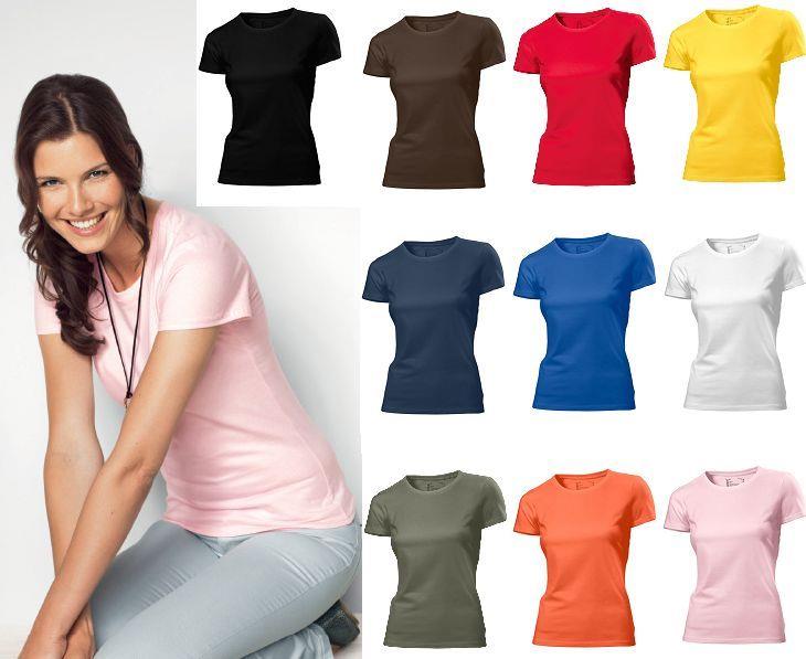 Hanes Plain Summer Weight Organic Cotton Ladies T-Shirt