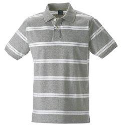 Jerzees 221M Striped Campus Golf Polo Shirt