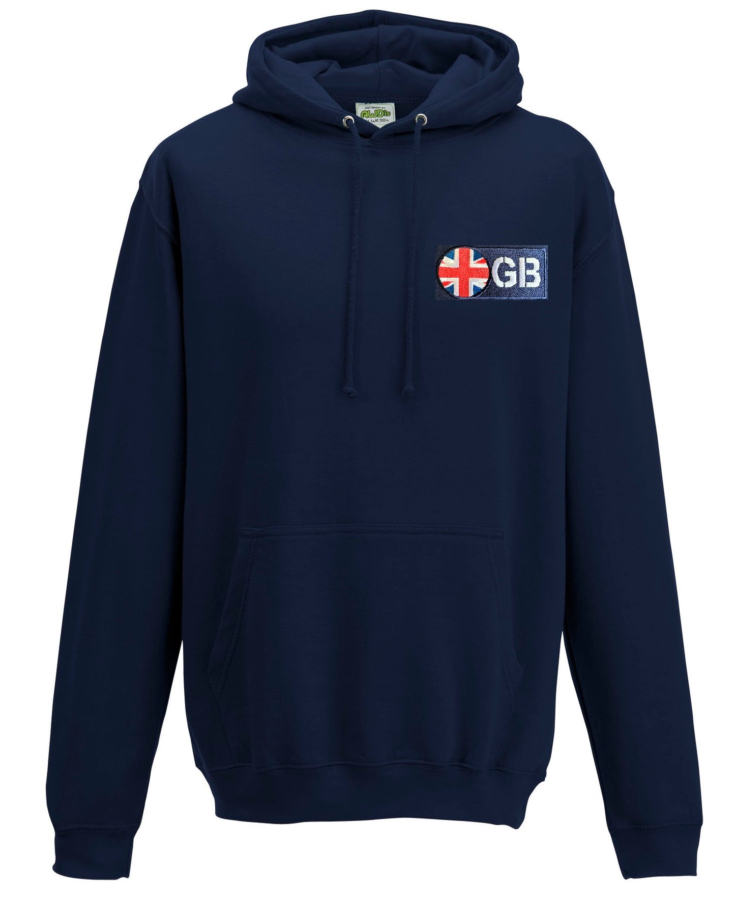 AWDis Great Britain Hoodie Navy Blue