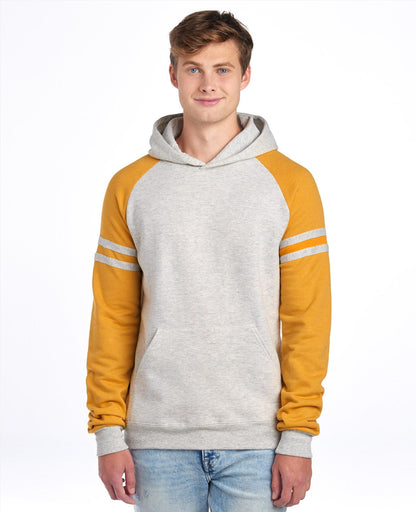 Jerzees Nublend Regular Fit Varsity Raglan Hoodie