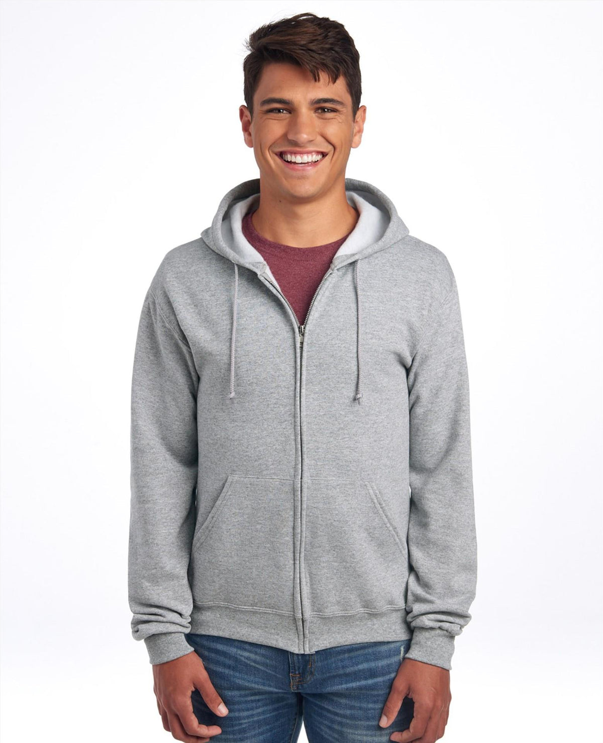 Jerzees Nublend Regular Fit Zip Hooded Sweatshirt