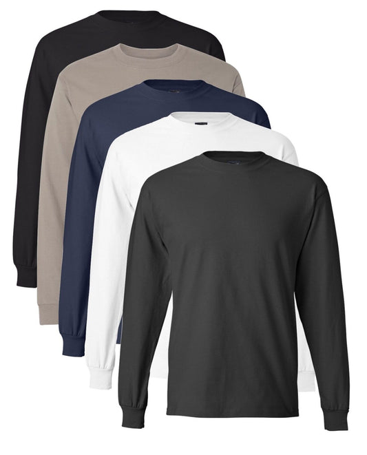 Hanes 5186 Long Sleeve Beefy Colors